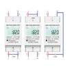 SDM220-ECL Backlight Energy Meter 80A 220V kWh Electric Consumption